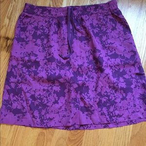 NWT- Eddie Bauer Floral Skirt